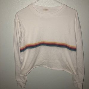 White long sleeve t shirt